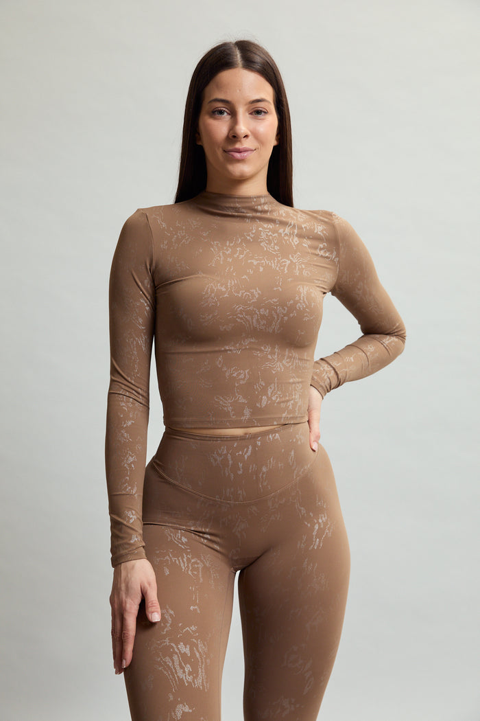 RUBY 2.0. LONG SLEEVE SHIRT DESERT BROWN