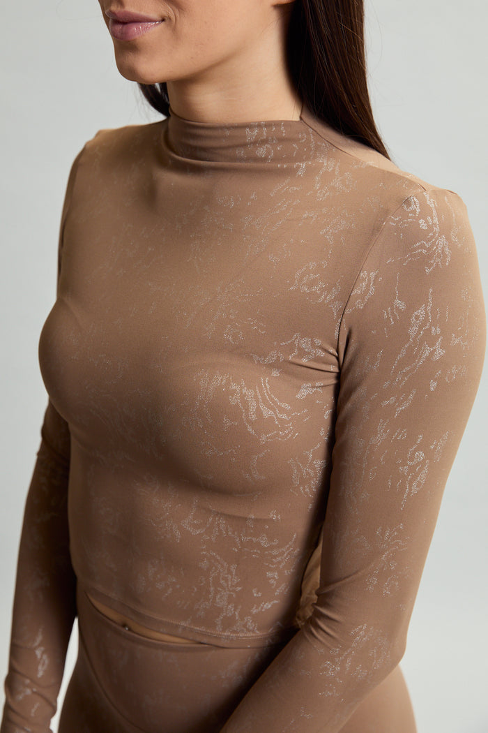 RUBY 2.0. LONG SLEEVE SHIRT DESERT BROWN