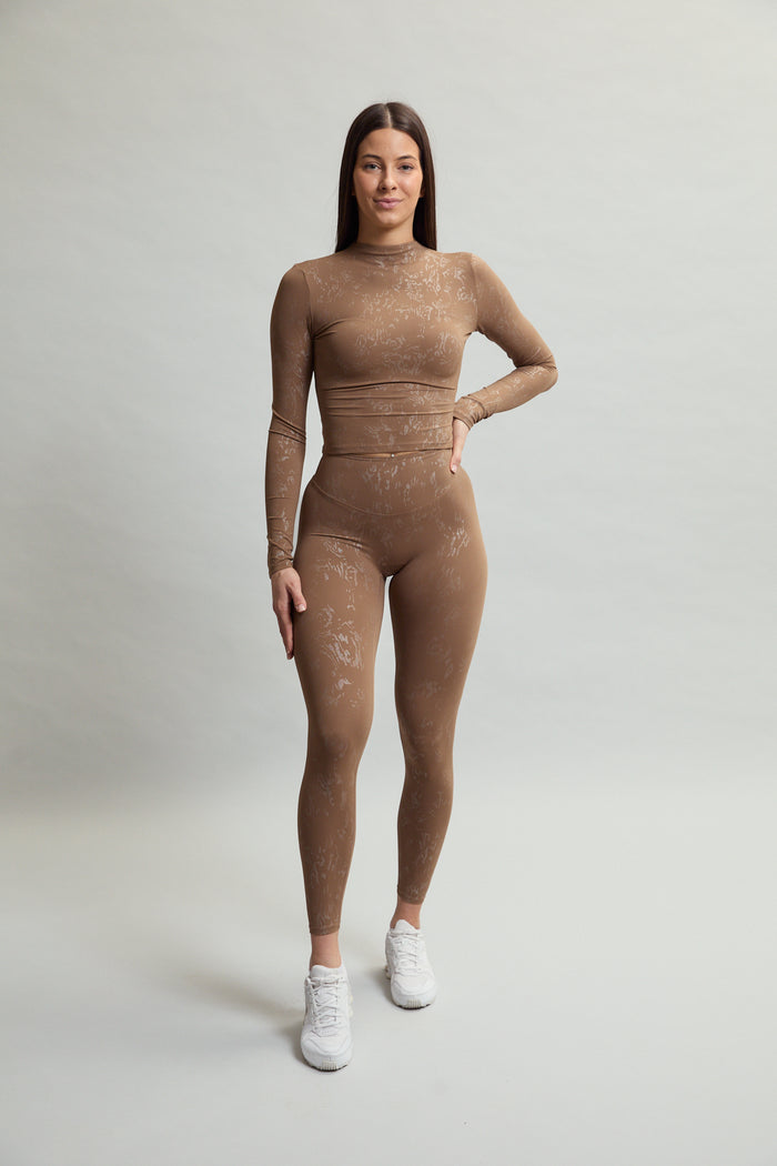 RUBY 2.0. LONG SLEEVE SHIRT DESERT BROWN