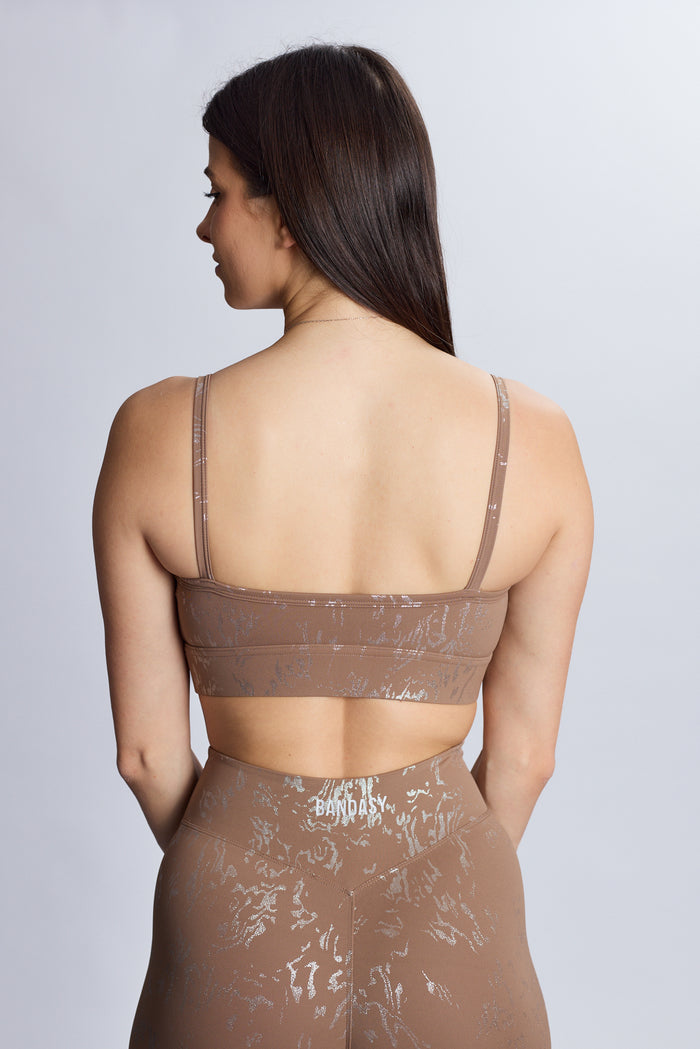 RUBY 2.0. SPORTS BRA DESERT BROWN