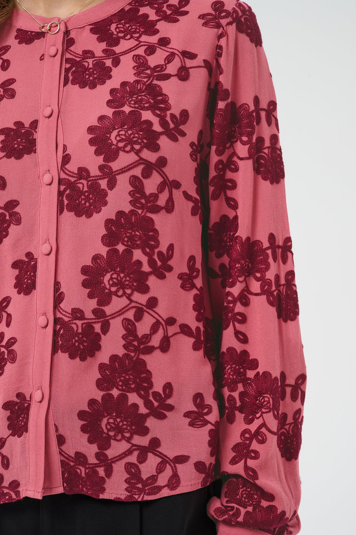 Ruby blouse roze