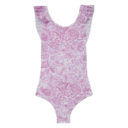 One-Piece Marie Raxevsky Ruffles One Piece Paisley Lilac Apoella