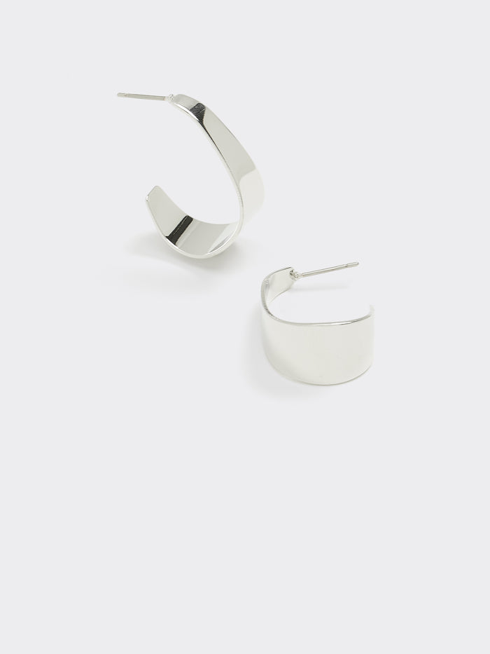 Satin-Finish Hoops