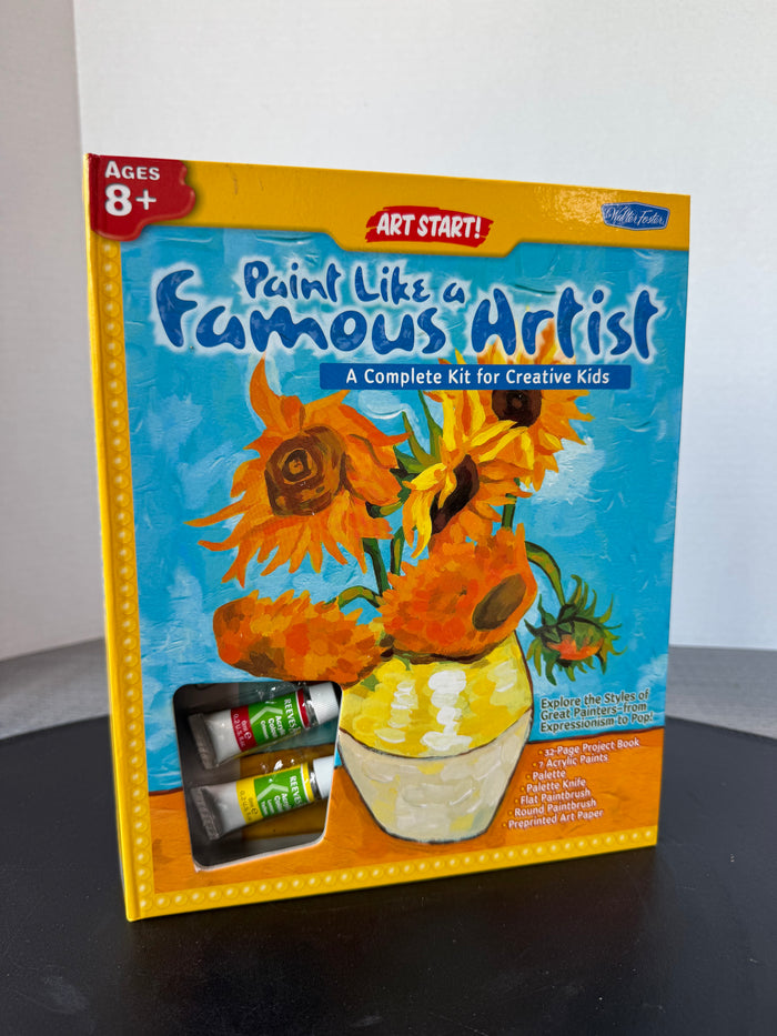 Sealed Paint Like a Famous Artist: A Complete Kit for Creative Kids