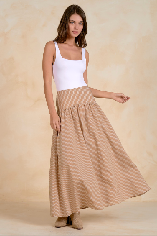 Serina Striped Skirt