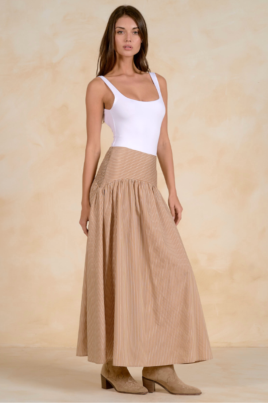 Serina Striped Skirt