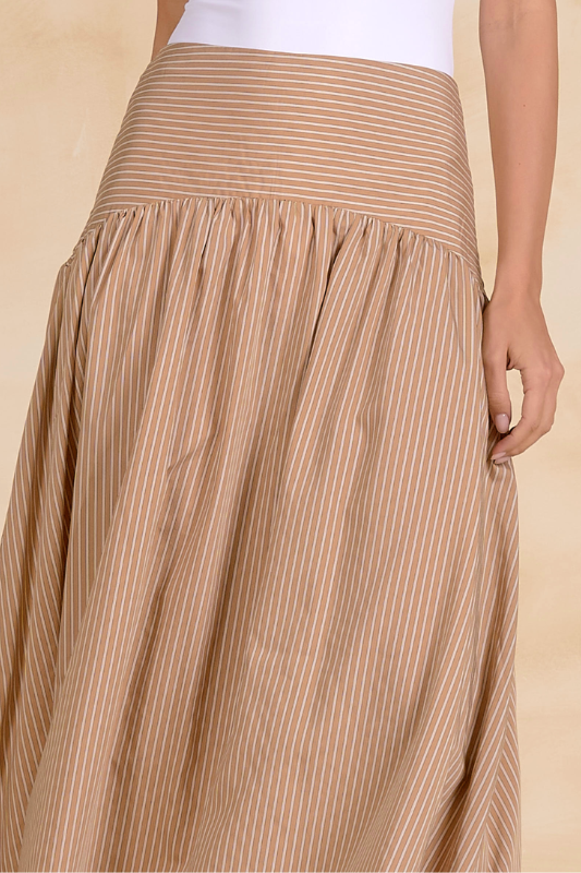 Serina Striped Skirt