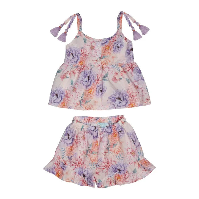 Kids Set Marie Raxevsky Set Top/Shorts Romantic Apoella