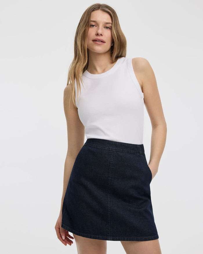 Short Denim Skirt