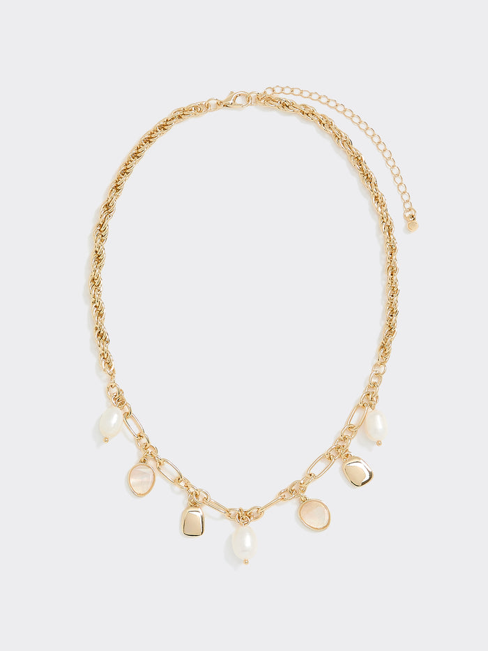 Short Necklace with Charms