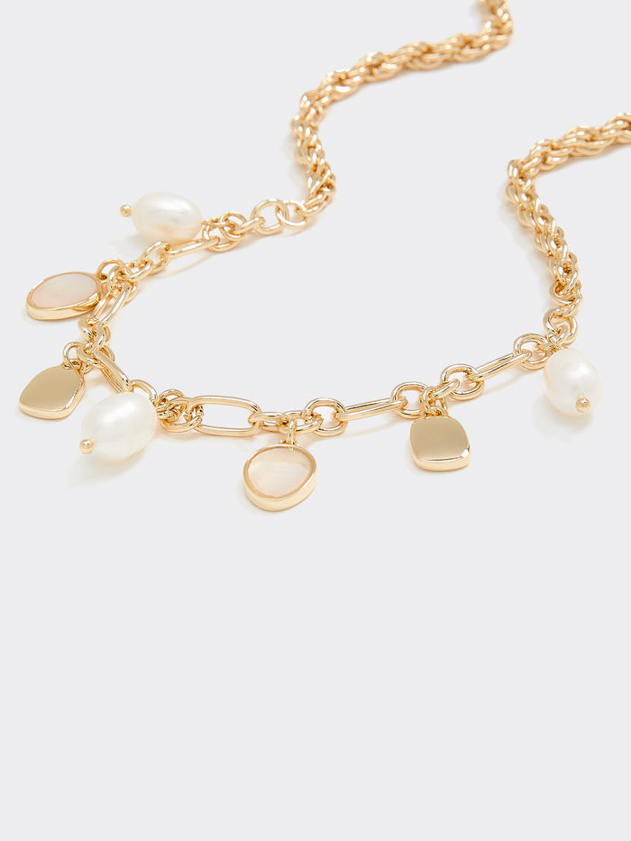Short Necklace with Charms