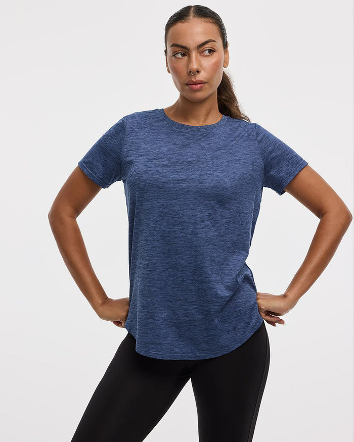 Short-Sleeve Crew-Neck Tee - DRY-LUX (R) Hyba Essentials