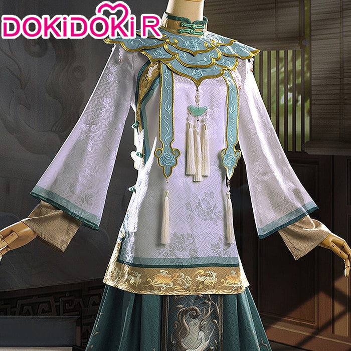 【Size S-2XL】DokiDoki-R Game Identity Ⅴ Cosplay Bai Ze Cosplay Costume Antiquarian Baize idv