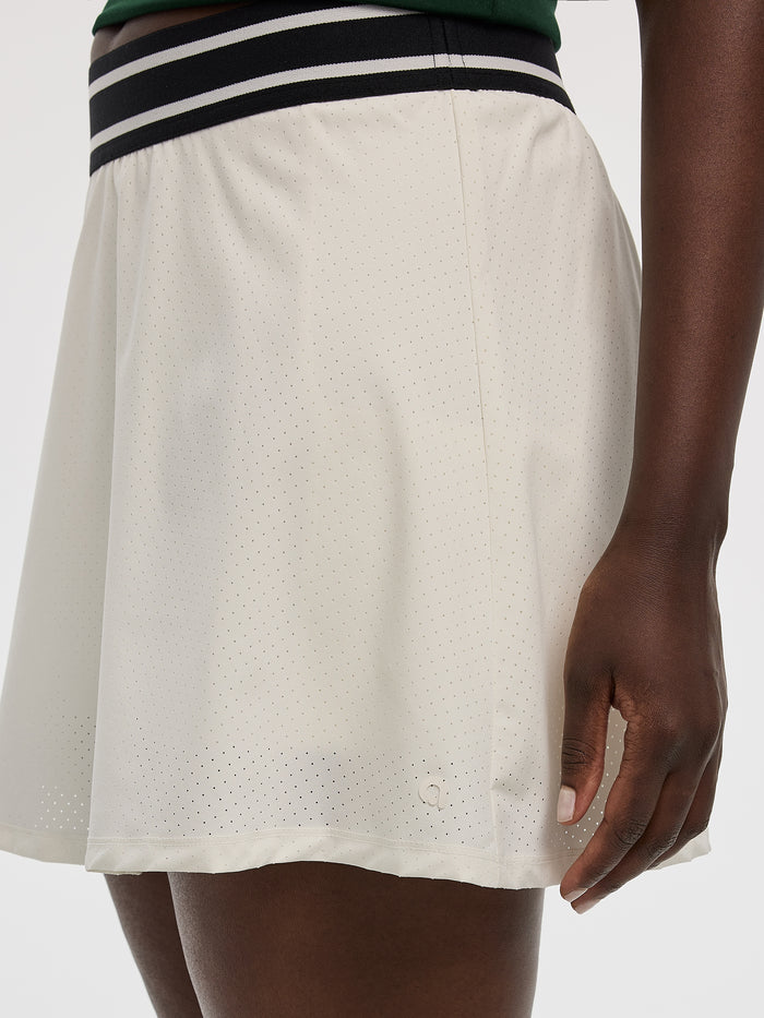 Skort with Striped Waistband - Hyba