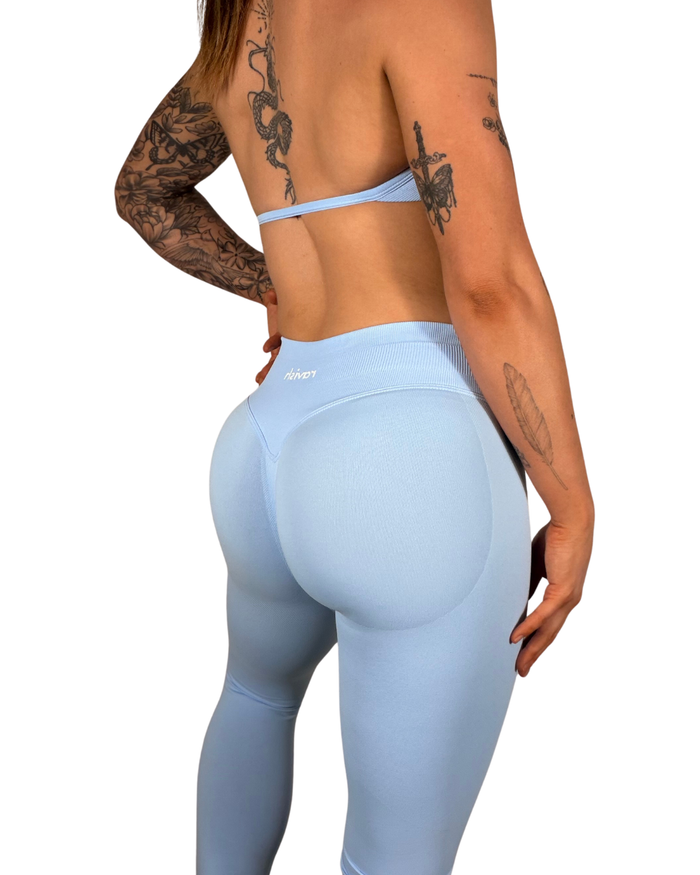 SKYE BLUE SCULPT LEGGINGS