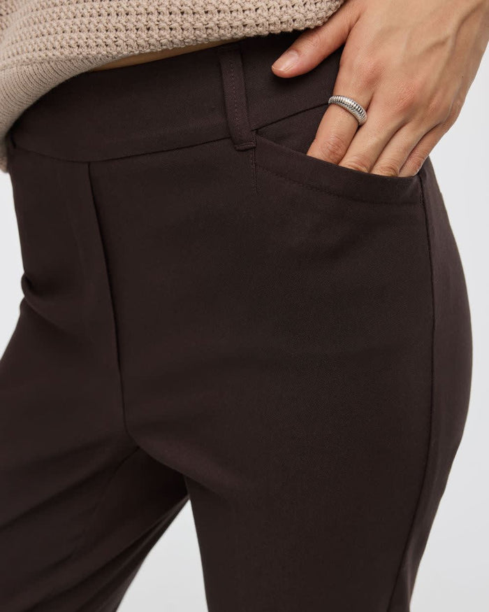 Slim-Leg High-Rise Ankle Pant - The Iconic (R)