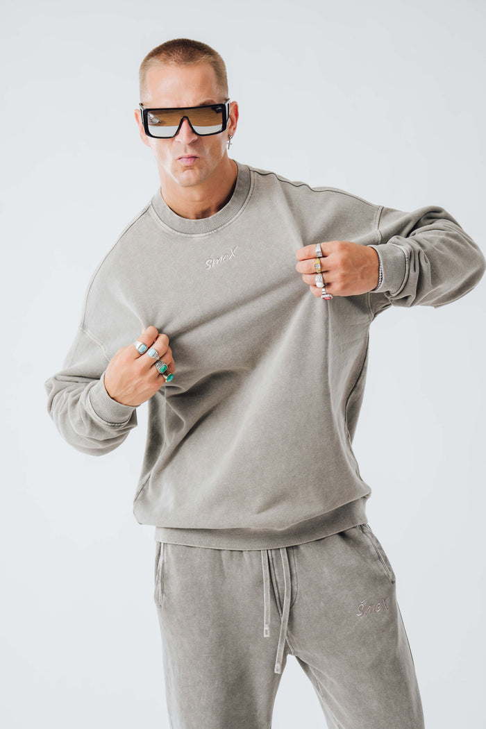 ŠmeX x Bandasy SWEATER SWAGGY GREY