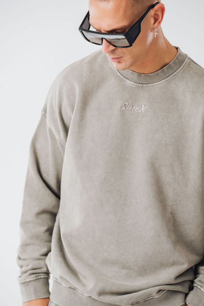 ŠmeX x Bandasy SWEATER SWAGGY GREY