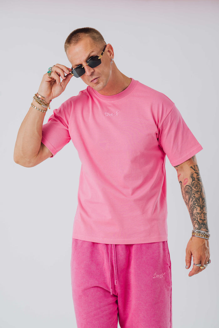 ŠmeX x Bandasy T-SHIRT LIGHT PINK
