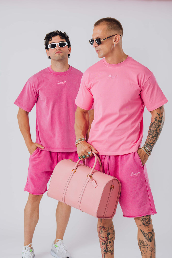 ŠmeX x Bandasy T-SHIRT LIGHT PINK