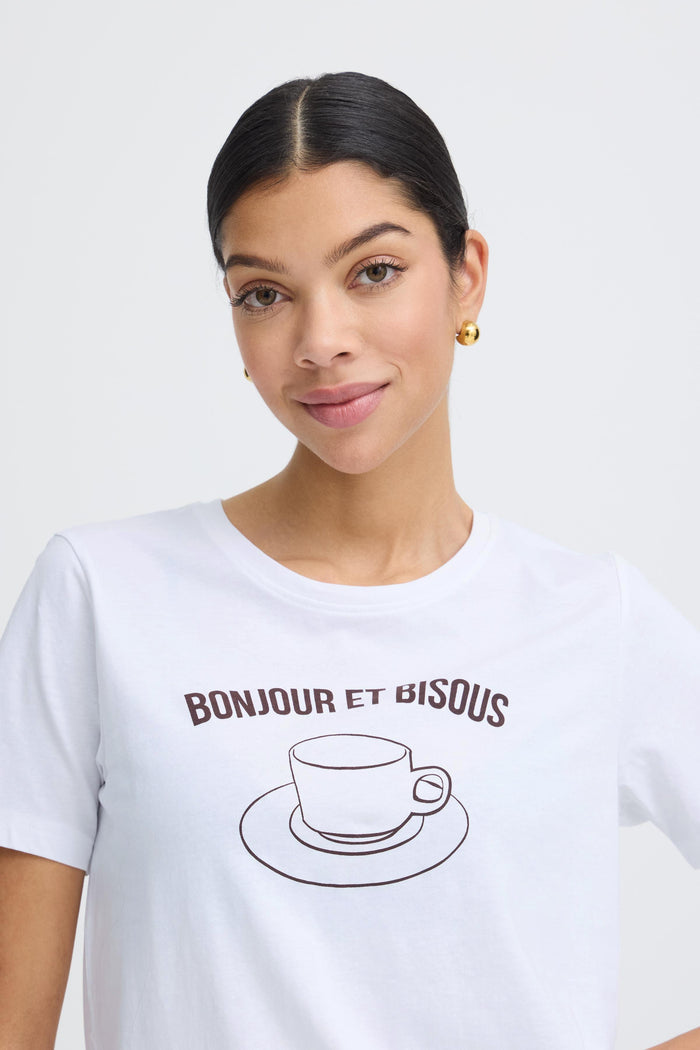 Sobbe T-shirt koffietas