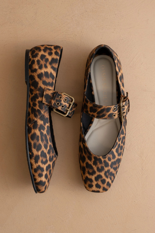 Soho Ballet Flat- Leopard