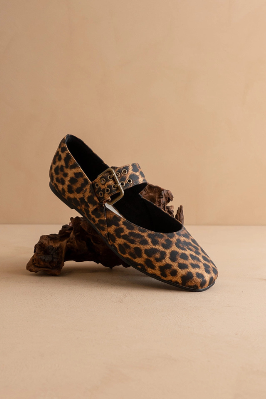 Soho Ballet Flat- Leopard