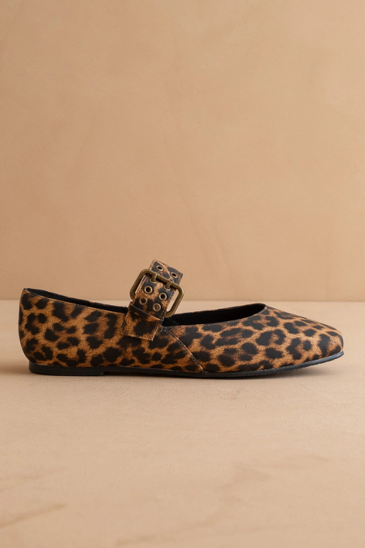 Soho Ballet Flat- Leopard