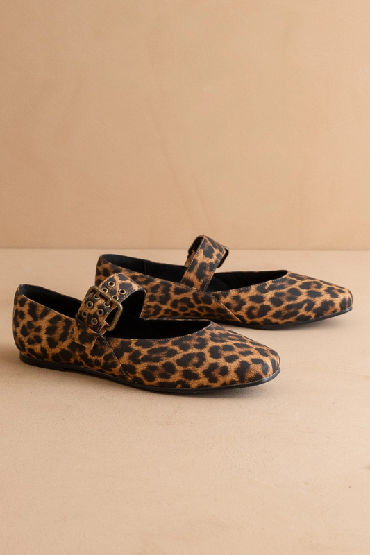 Soho Ballet Flat- Leopard