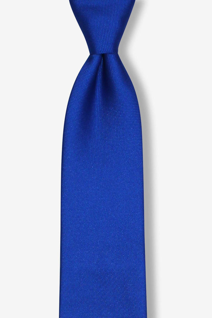 Solid Blue with a Pattern Pre-tied Tie, Tie, GoTie