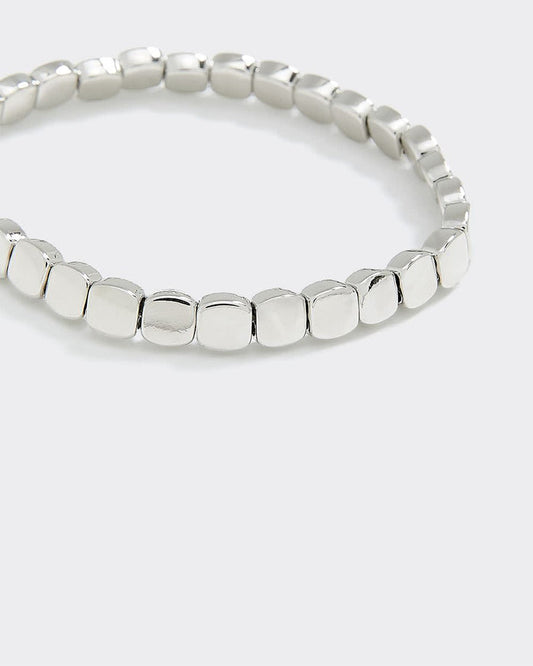 Square-Bead Bracelet