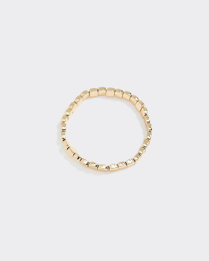 Square-Bead Bracelet