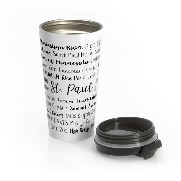 St. Paul, MN Travel Mug