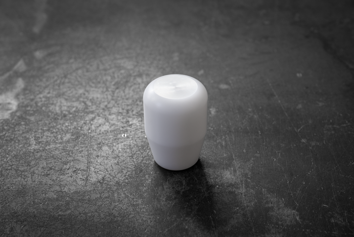 Standard White Delrin Shift Knob for BMW E21, E28, E30, E34, E36, E46-Shifter Accessories-grip-drift-No thanks!-No Emblem-Garagistic-bmw