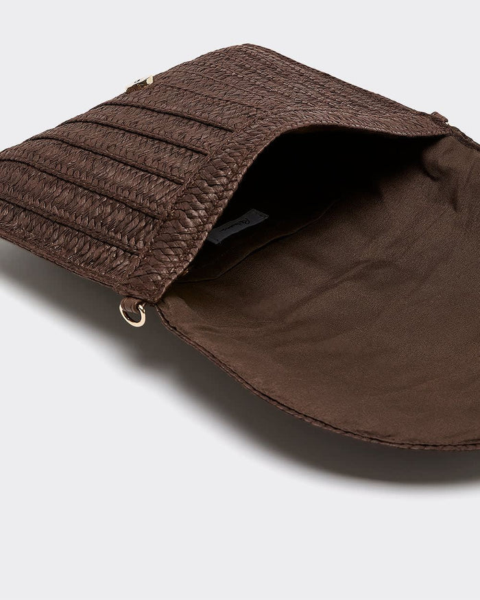 Straw Envelope Bag