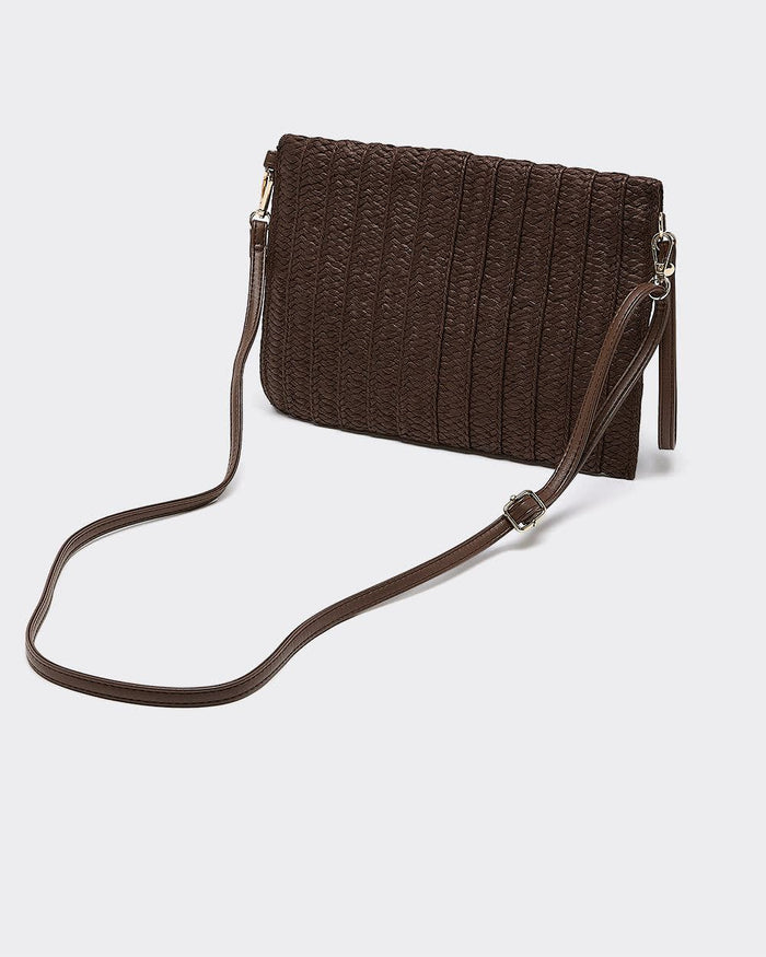 Straw Envelope Bag