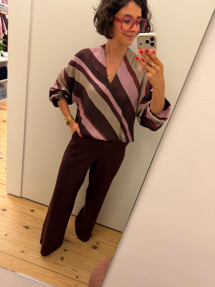 Streep blouse