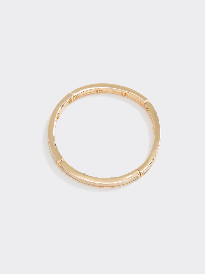 Stretch Mother-of-Pearl Bracelet