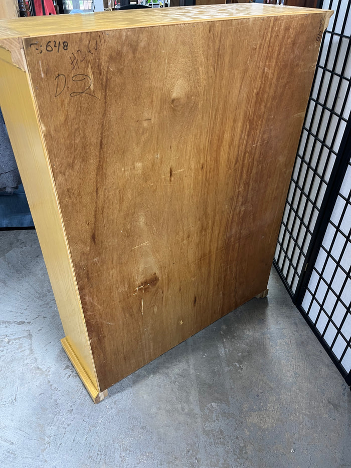 Sturdy 4 ft. Tall Bookcase, Light Wood Tone