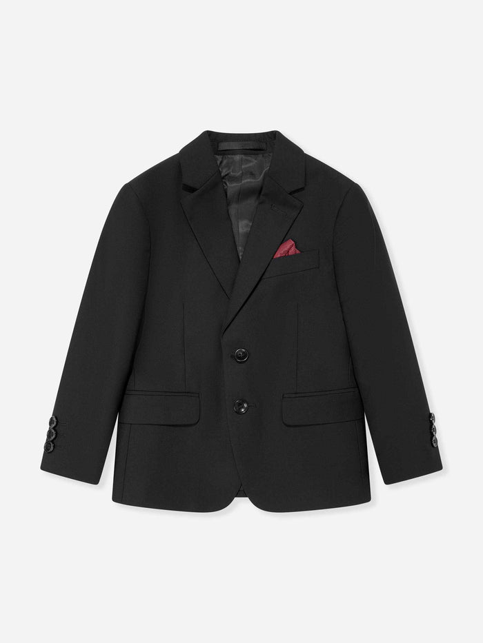 SUITLAB London Boys 7 Piece Suit Set in Black