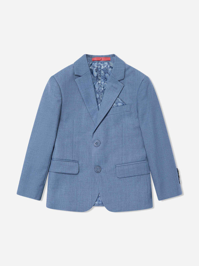 SUITLAB London Boys 7 Piece Suit Set in Blue