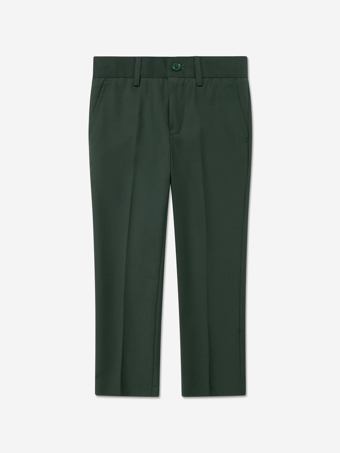 SUITLAB London Boys 7 Piece Suit Set in Green