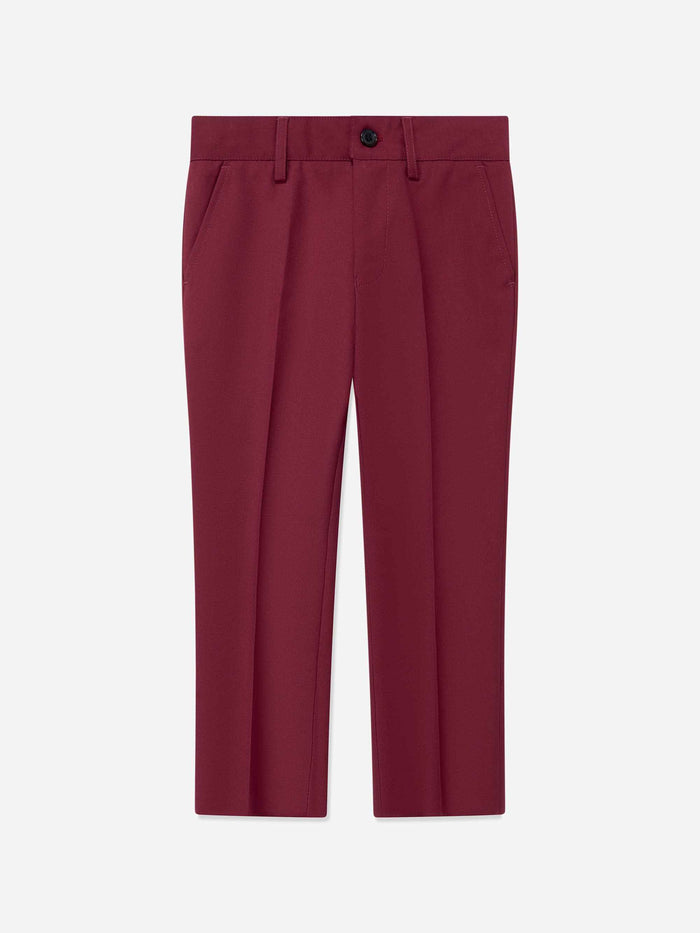 SUITLAB London Boys 7 Piece Suit Set in Red