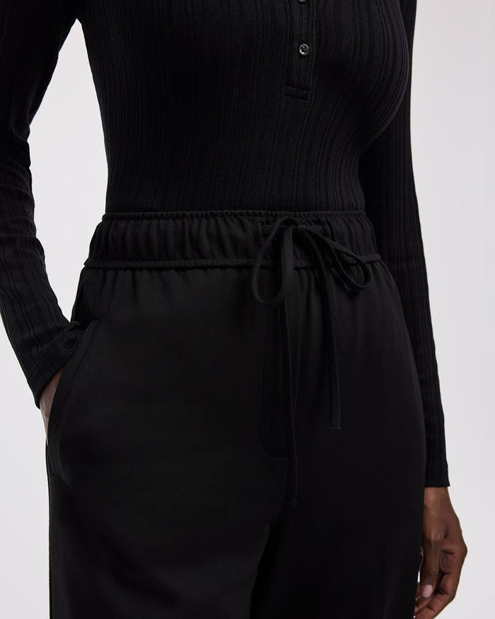 Tapered-Leg High-Rise Pants - The Modern Stretch (R)