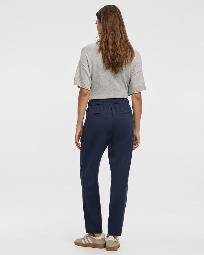 Tapered-Leg High-Rise Pants - The Modern Stretch (R)