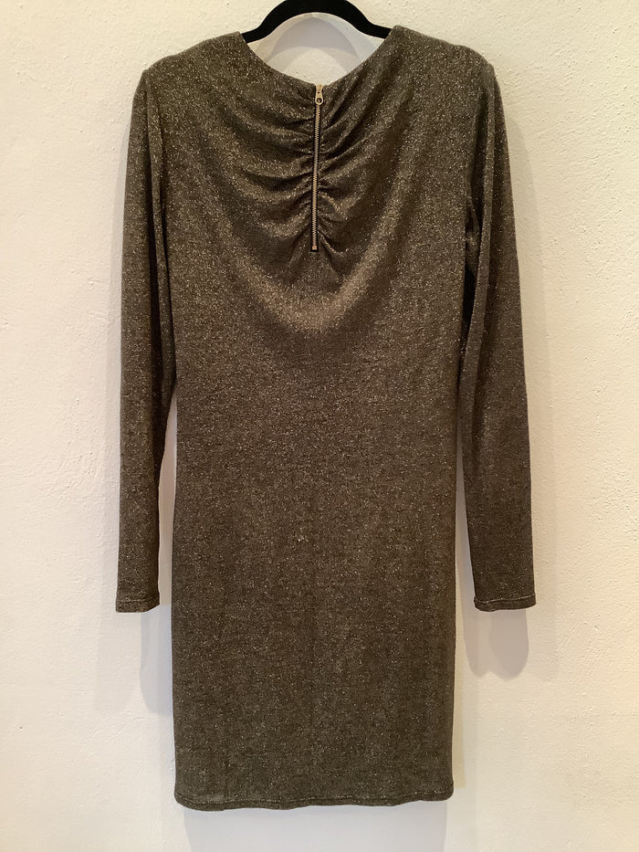 Ted Baker Gold/Black Dress Size Medium