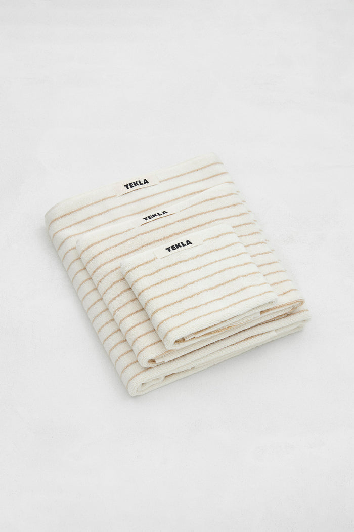 Terry Bath Towel Sienna Stripe