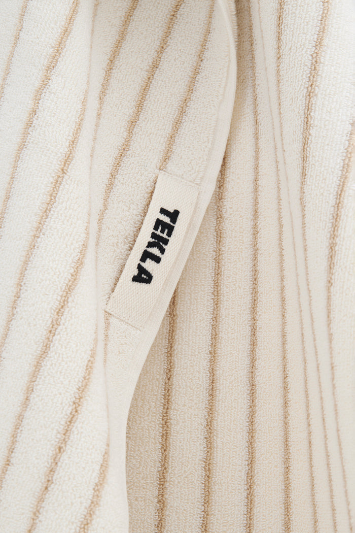 Terry Bath Towel Sienna Stripe