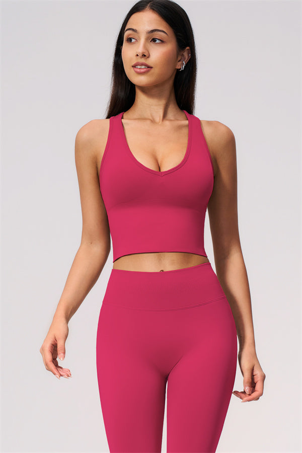 The Allure Crop Top Leggings 2-Piece Set