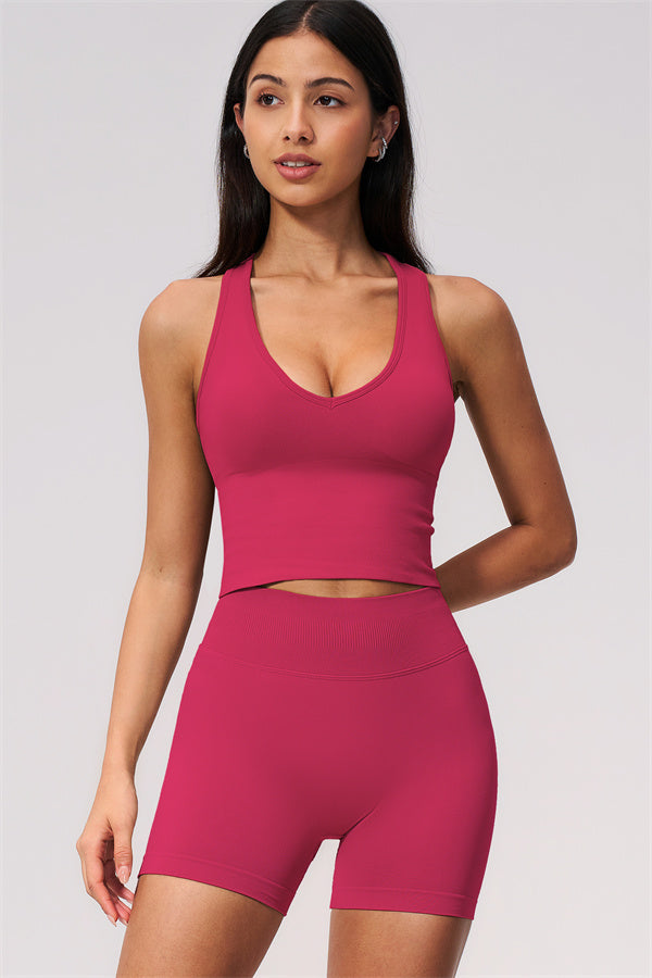 The Allure Crop Top Shorts 2-Piece Set